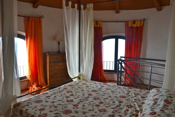 Individually decorated, individually furnished, desk, rollaway beds