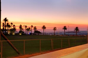 Vue sur la plage ou l’océan
