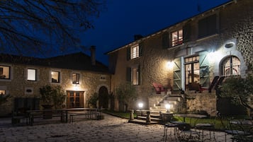 Front of property - evening/night