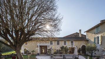 Façade de l’hébergement