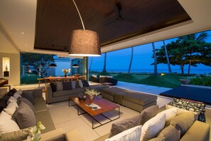 Five Bedrooms Villa | Living area - Villa Malabar (Koh Samui)