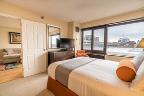 Superior Condo, 1 Queen Bed | Iron/ironing board, free WiFi, bed sheets - Apartments at Greyrock (Stamford)