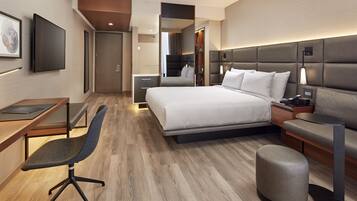 Premium bedding, in-room safe, desk, laptop workspace