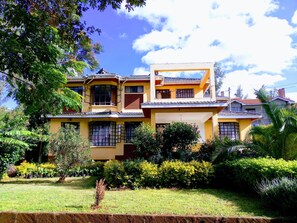 Front of property – evening/night