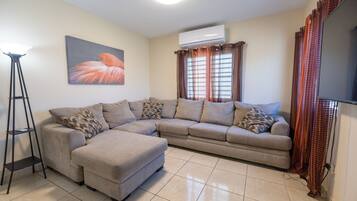House, 3 Bedrooms | Living area | Flat-screen TV