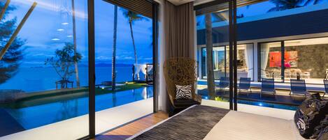 5-Bedroom Pool Villa | 5 bedrooms, in-room safe, blackout curtains, iron/ironing board