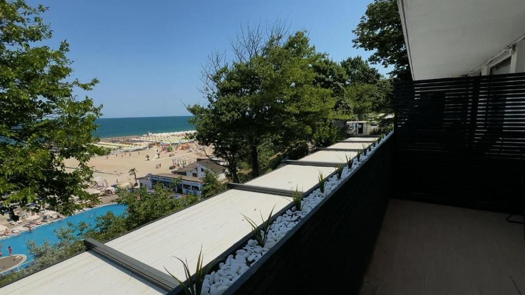 Deluxe-dobbeltværelse | Udsigt fra balkon