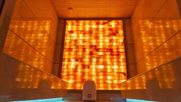 Sauna, steam room, body treatments, mud baths, hydrotherapy