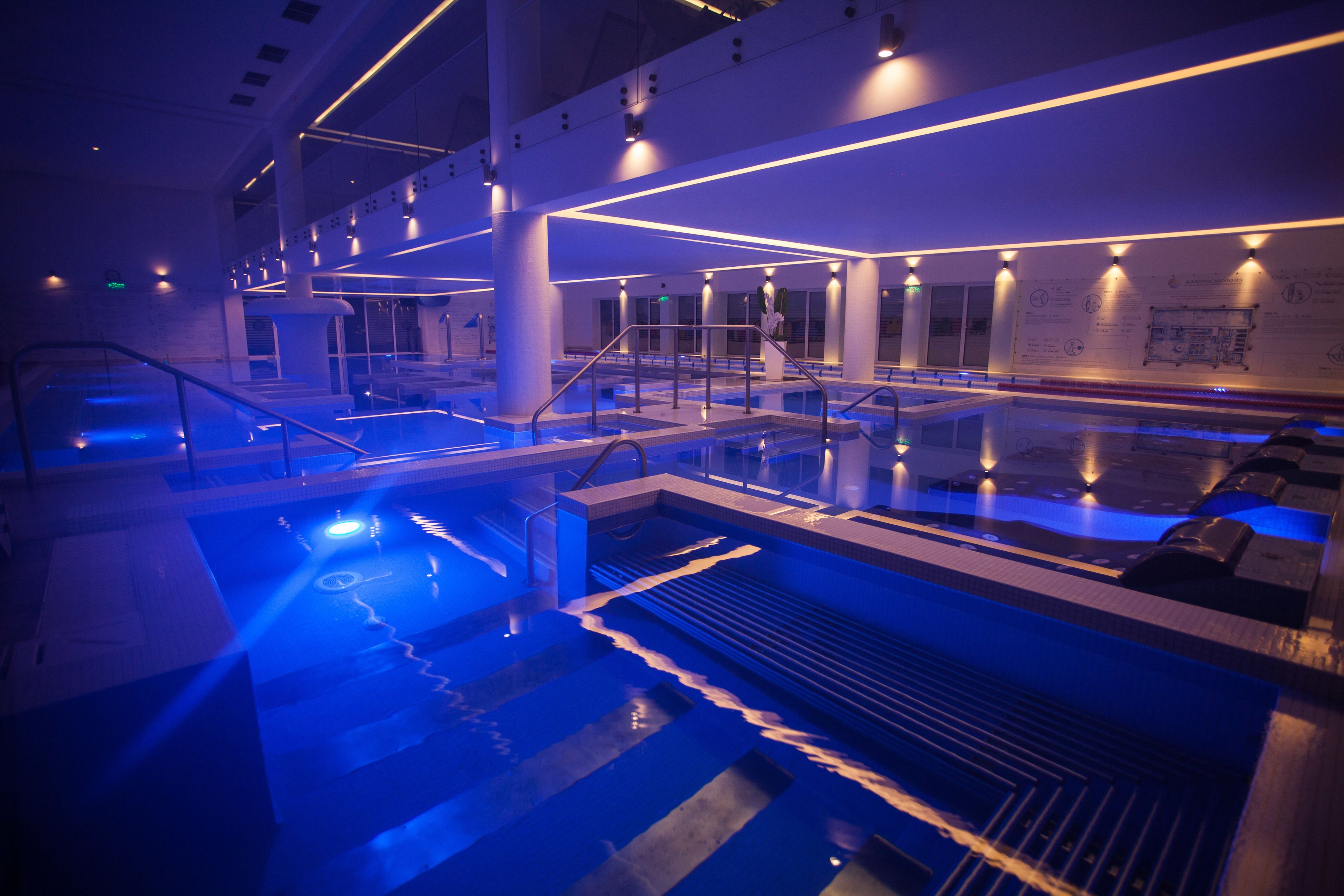 indoor pool, seasonal outdoor pool