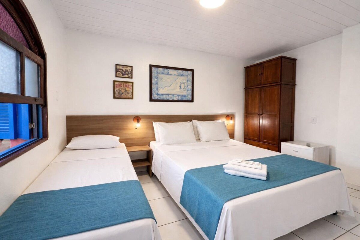 1 habitación, minibar, tabla de planchar con plancha y wifi gratis 