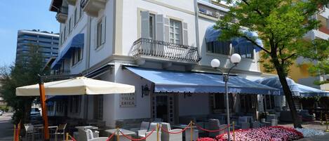 Façade de lâhĂ©bergement