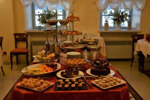 Petit déjeuner continental compris tous les jours