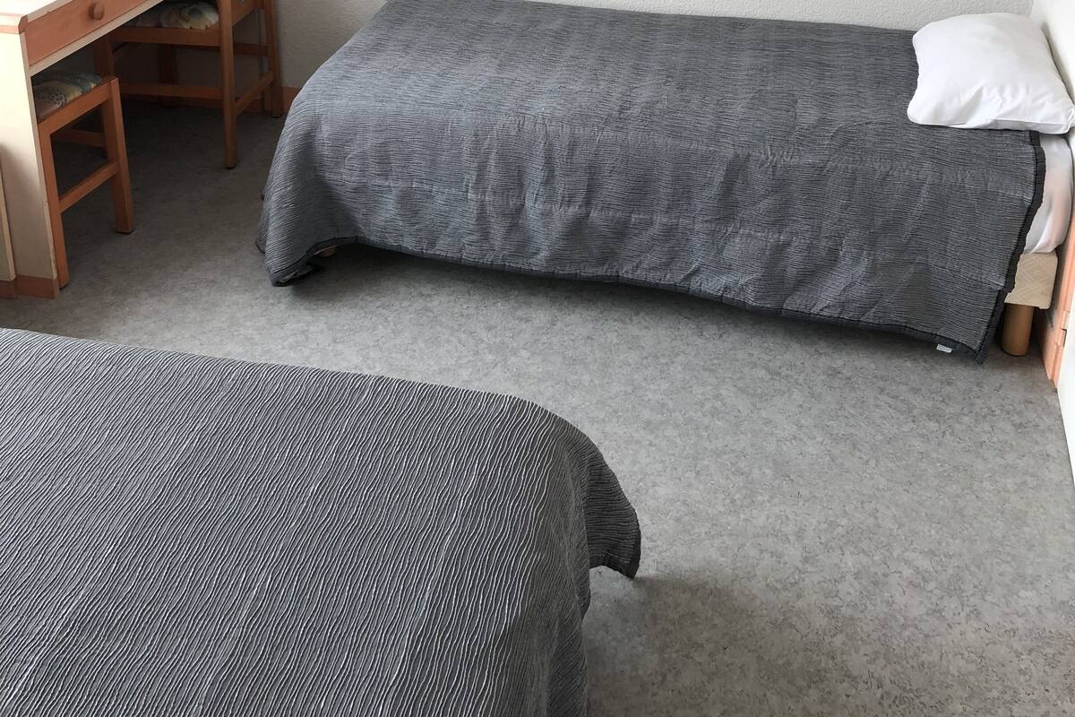Desk, iron/ironing board, free WiFi, bed sheets