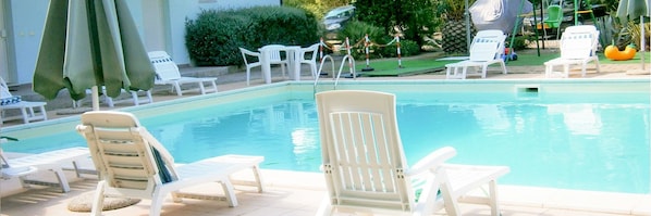 Seasonal outdoor pool