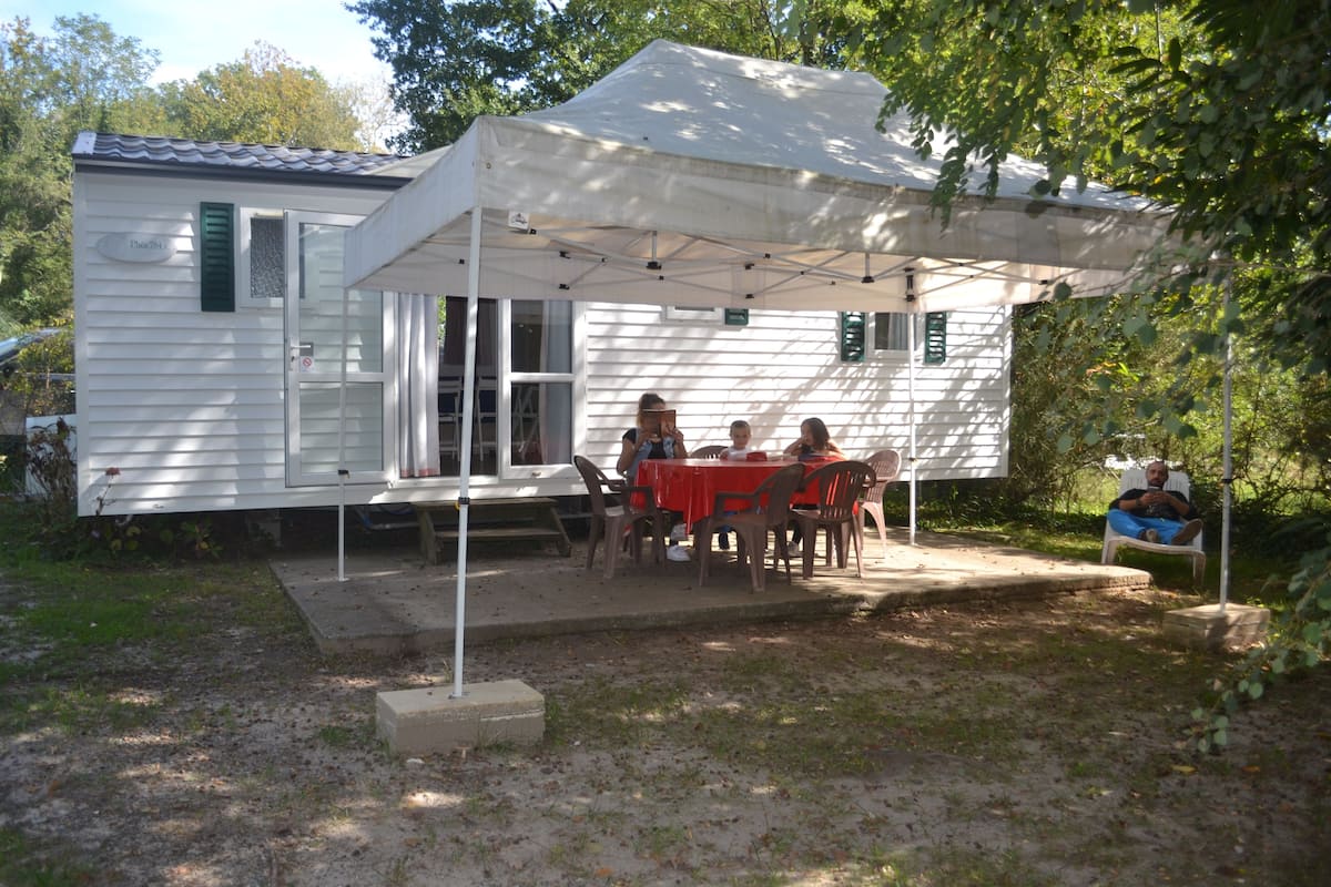 Mobile Home, 3 Bedrooms | Terrace/patio