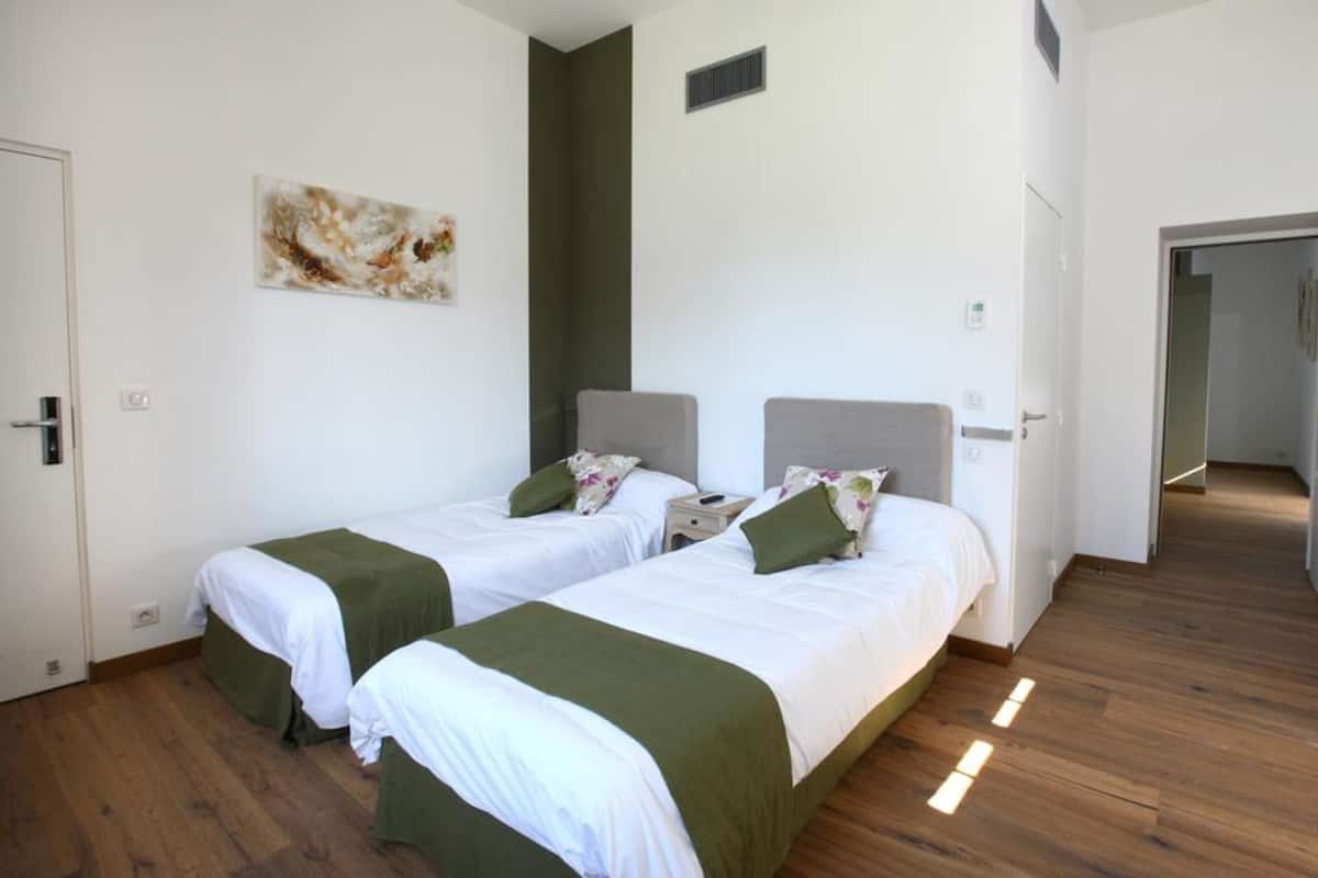 Premium bedding, individually decorated, individually furnished