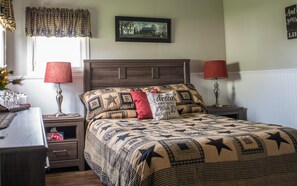 Individuelt dekorert, individuelt innredet og strykejern/-brett