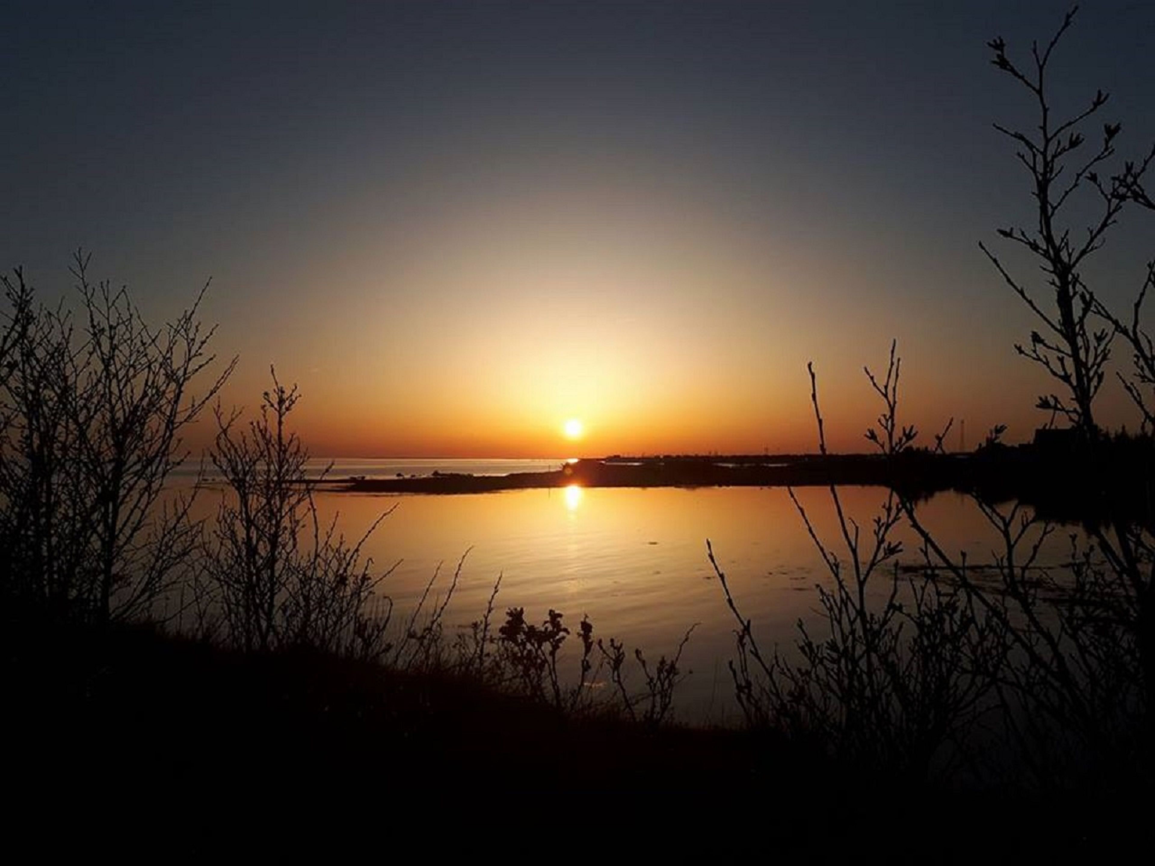 Front of property – evening/night