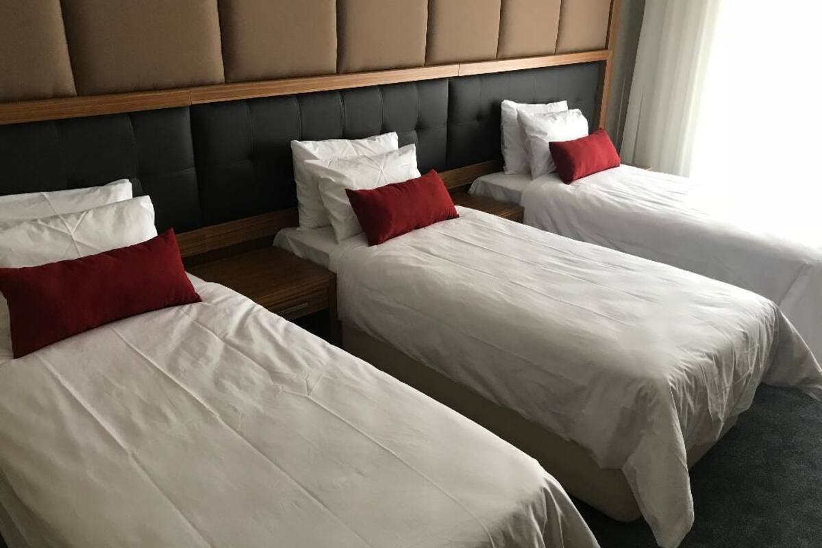 Standard Triple Room | 1 bedroom, minibar, in-room safe, iron/ironing board (on request)