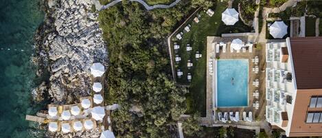 Voorkant van accommodatie