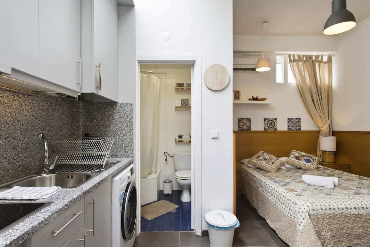 1 soveværelse, strygejern/strygebræt, weekendseng, Wi-Fi