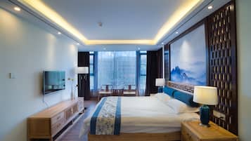 Signature Double Room, River View | Individually decorated, individually furnished, desk, blackout curtains