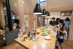 独立别墅, 3 间卧室 | 私人厨房 | 大冰箱、微波炉、电热水壶、烤面包机