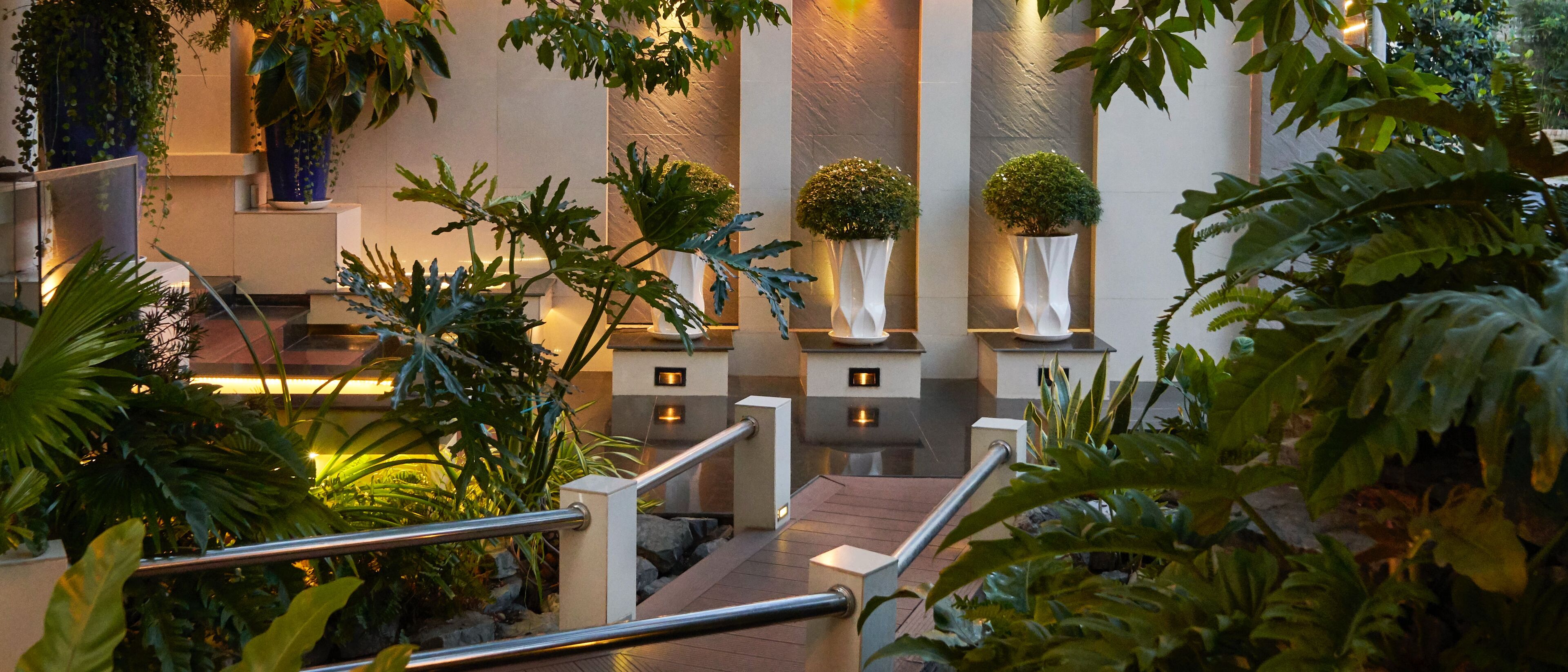 Entrada de la propiedad