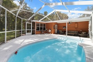 Una piscina climatizada