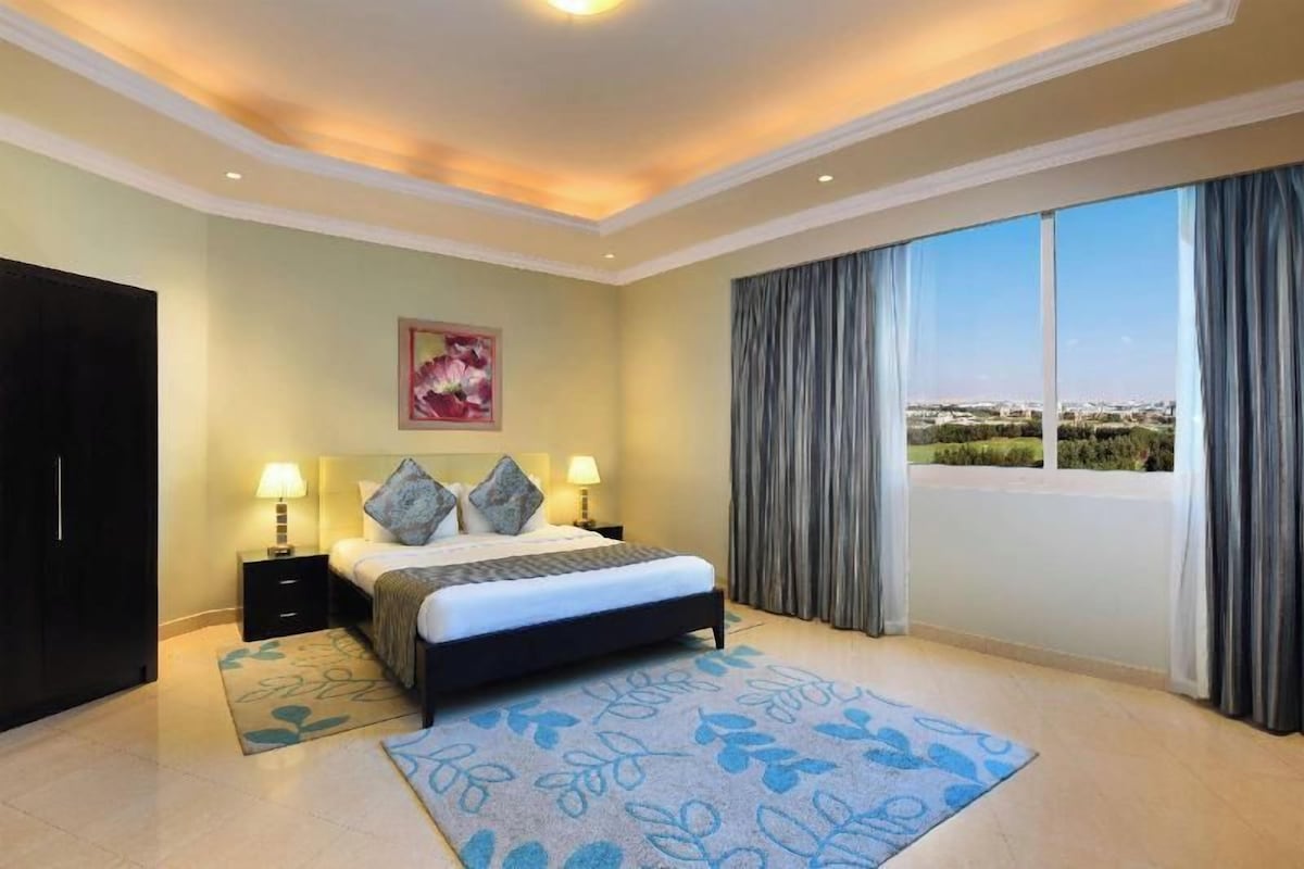 1 quarto, roupas de cama premium, frigobar, cofres nos quartos