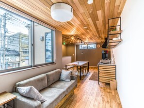 Private Vacation Home 102 | Living area | Flat-screen TV - Rakuten STAY HOUSE × WILL STYLE Matsue (Matsue)