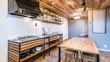Private Vacation Home 102 | Private kitchen | Fridge, microwave, stovetop, electric kettle