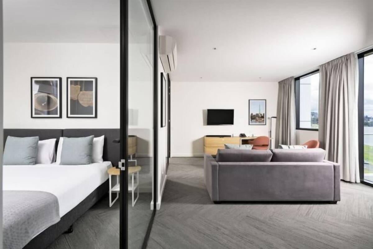 In-room safe, desk, blackout curtains, soundproofing