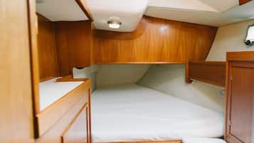 3 Schlafzimmer, Verdunkelungsvorhänge, schallisolierte Zimmer