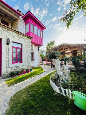 Façade de l’hébergement