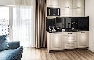 Suite monolocale Junior | 2 camere, biancheria da letto ipoallergenica, cassaforte in camera