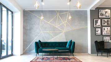 Sitzecke in der Lobby