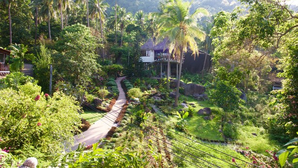 Pemandangan gunung