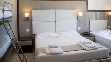 Family Room, Sea View | Minibar, in-room safe, desk, soundproofing