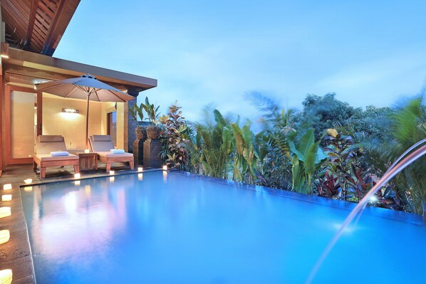 Villa - 1 sovrum - privat pool (with Daily Afternoon Tea) | Utsikt från rummet