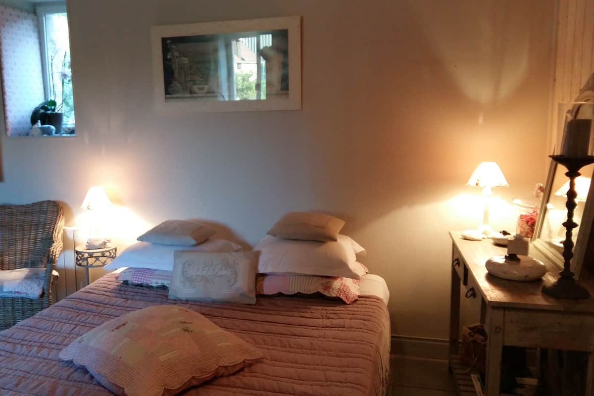 Habitación doble | 1 habitación, ropa de cama de alta calidad y decoración personalizada