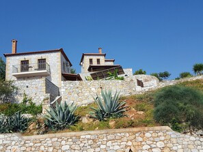 Fassade der Unterkunft