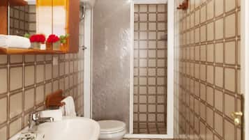 Apartment, 1 Schlafzimmer | Badezimmer | Dusche, Haartrockner, Handtücher