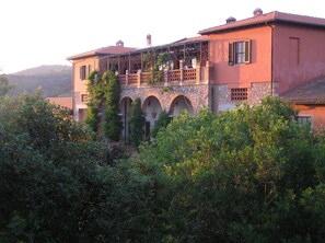 Façade de l’hébergement