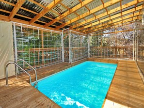 Deluxe Cabin, 1 King Bed, Private Pool | Private pool