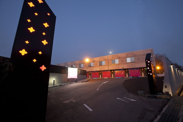 Entrée de l’hébergement