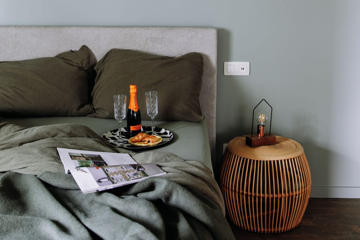 Quarto casal luxo (Karmeliet) | Escrivaninha, espaço de trabalho para notebook, quartos à prova de som