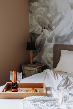 Deluxe Double Room (Vicaris) | Desk, laptop workspace, soundproofing, WiFi (free) - B&B Casa Cava (Dendermonde)