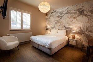 华丽双人房 (Vicaris) | 办公桌、笔记本电脑工作区、隔音、免费 WiFi