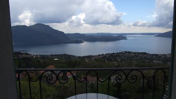 Blick von der Unterkunft